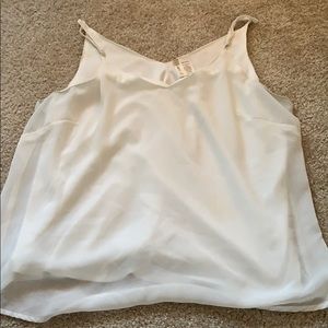 Summer silky tank top